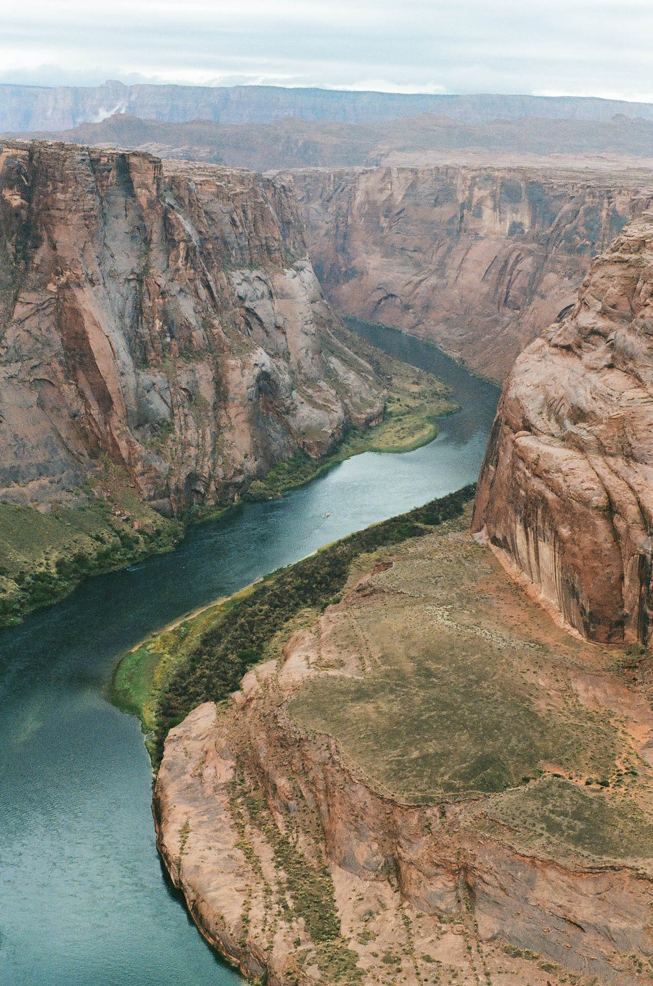 Horseshoe Bend, facing left