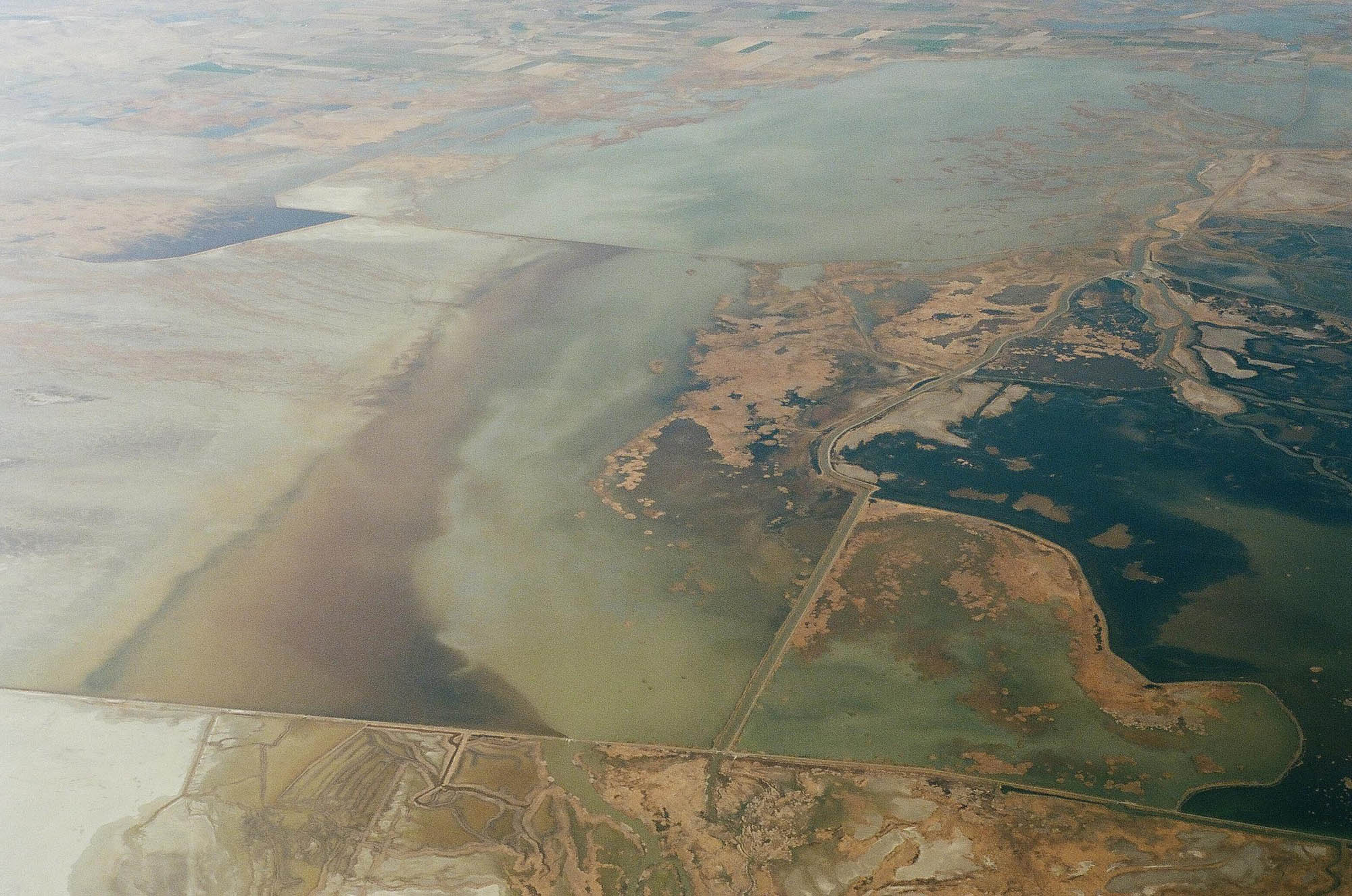 Utah landscape from the air