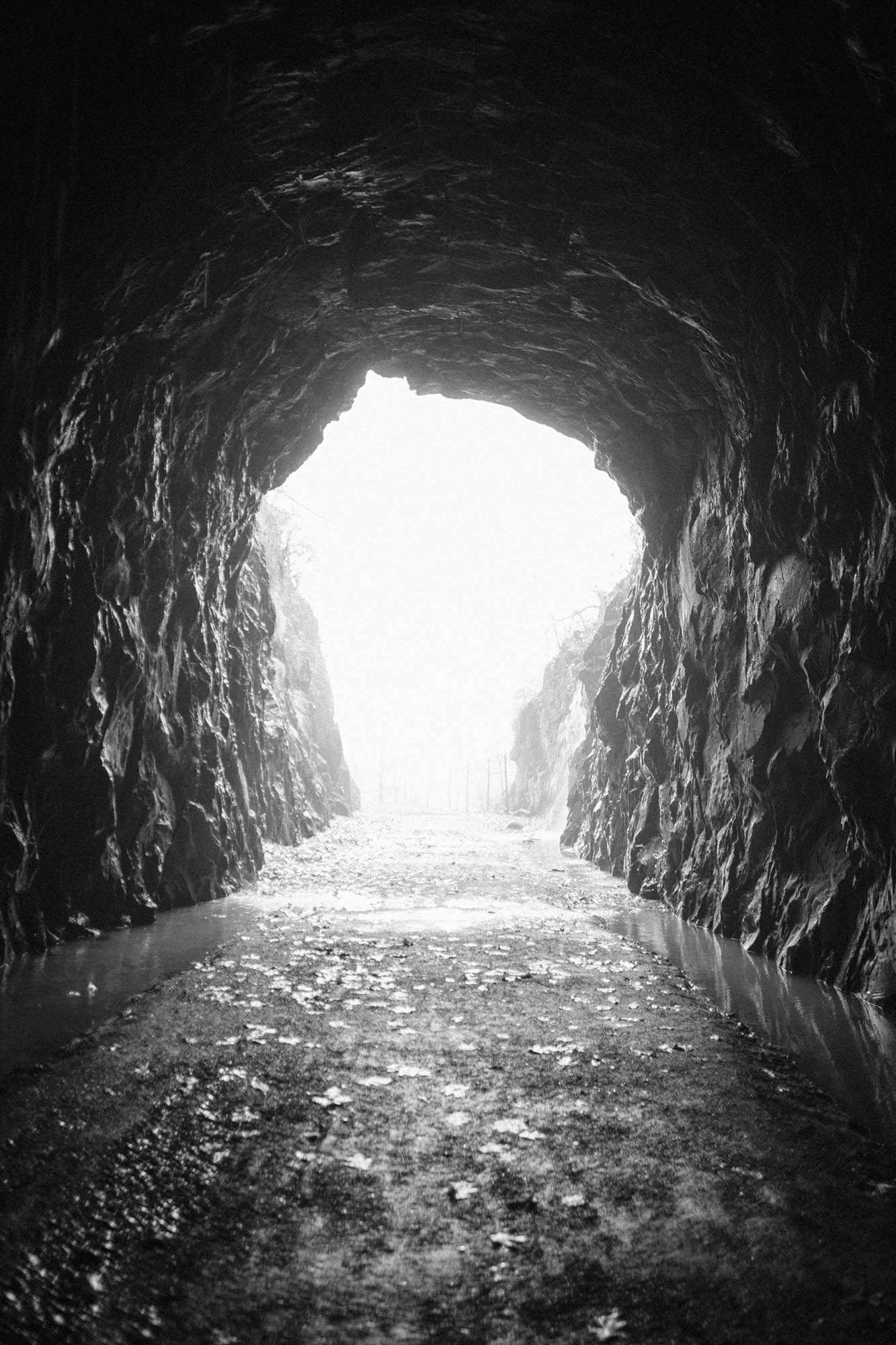 East entrance to the tunnel