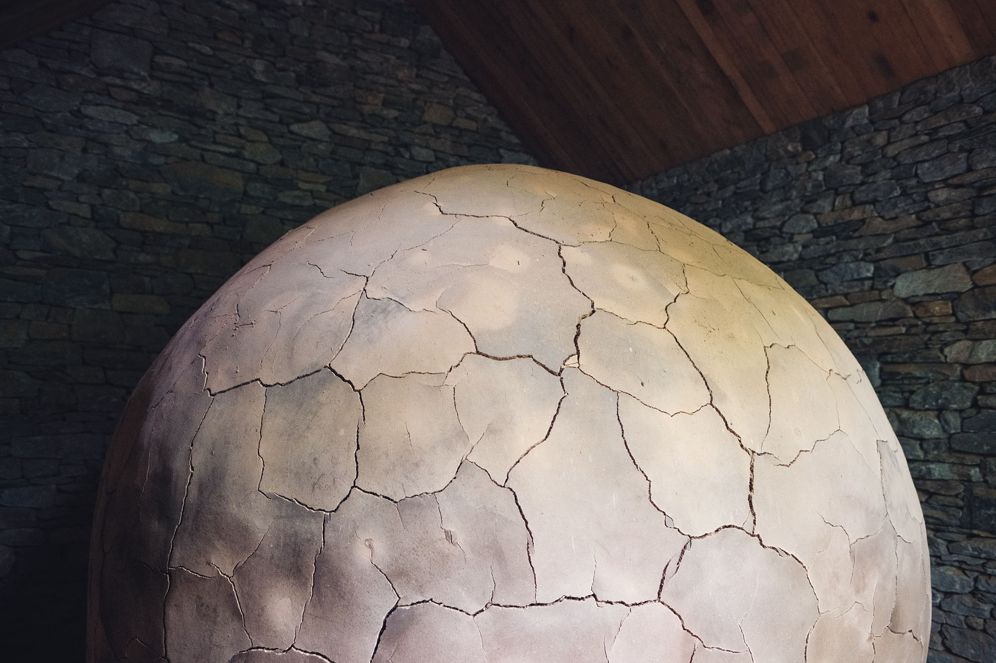 Clay Houses (Boulder-Room-Holes) by Andy Goldsworthy