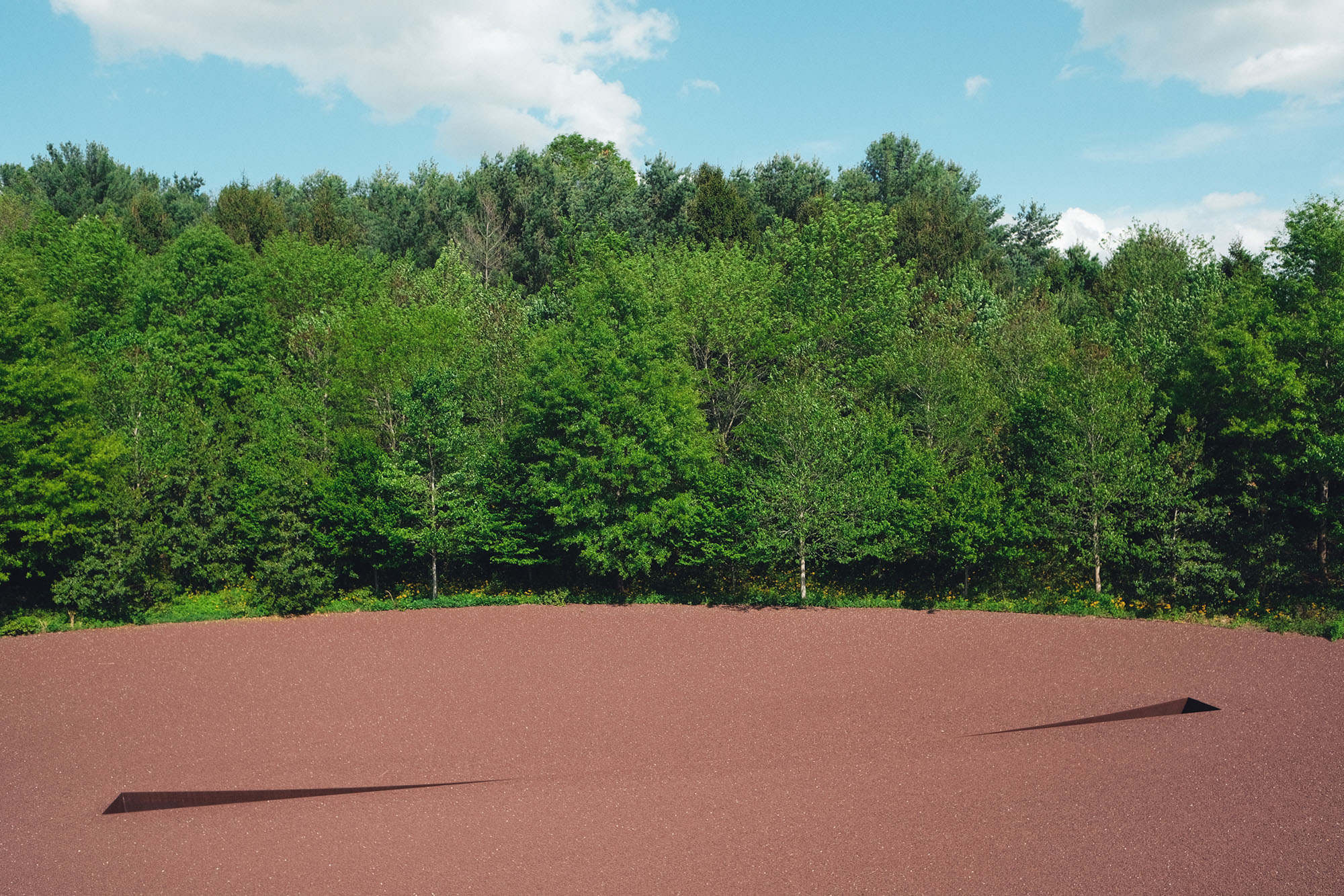 Compression Line by Michael Heizer