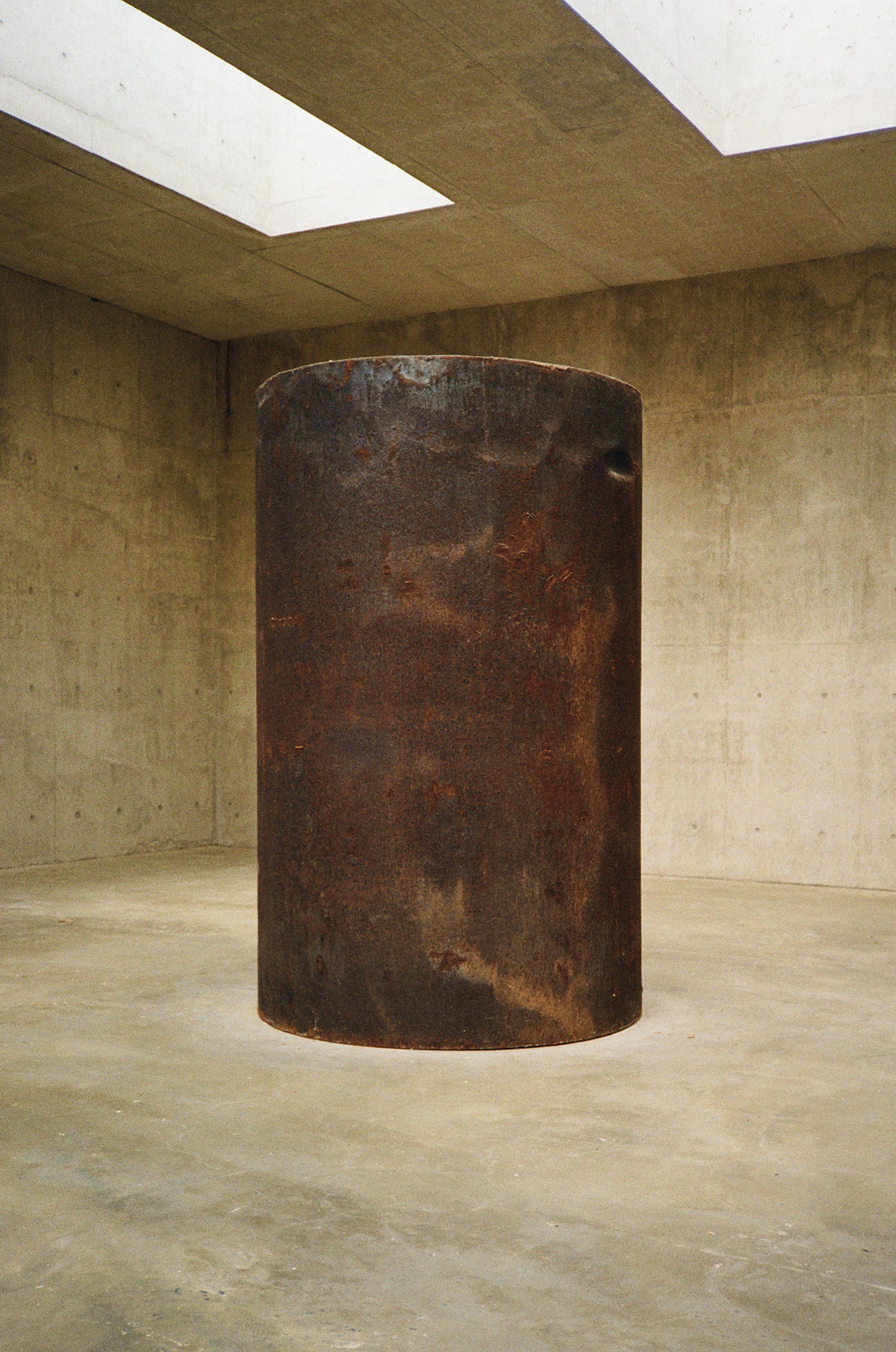 Four Rounds (Equal Weight, Unequal Measure) by Richard Serra