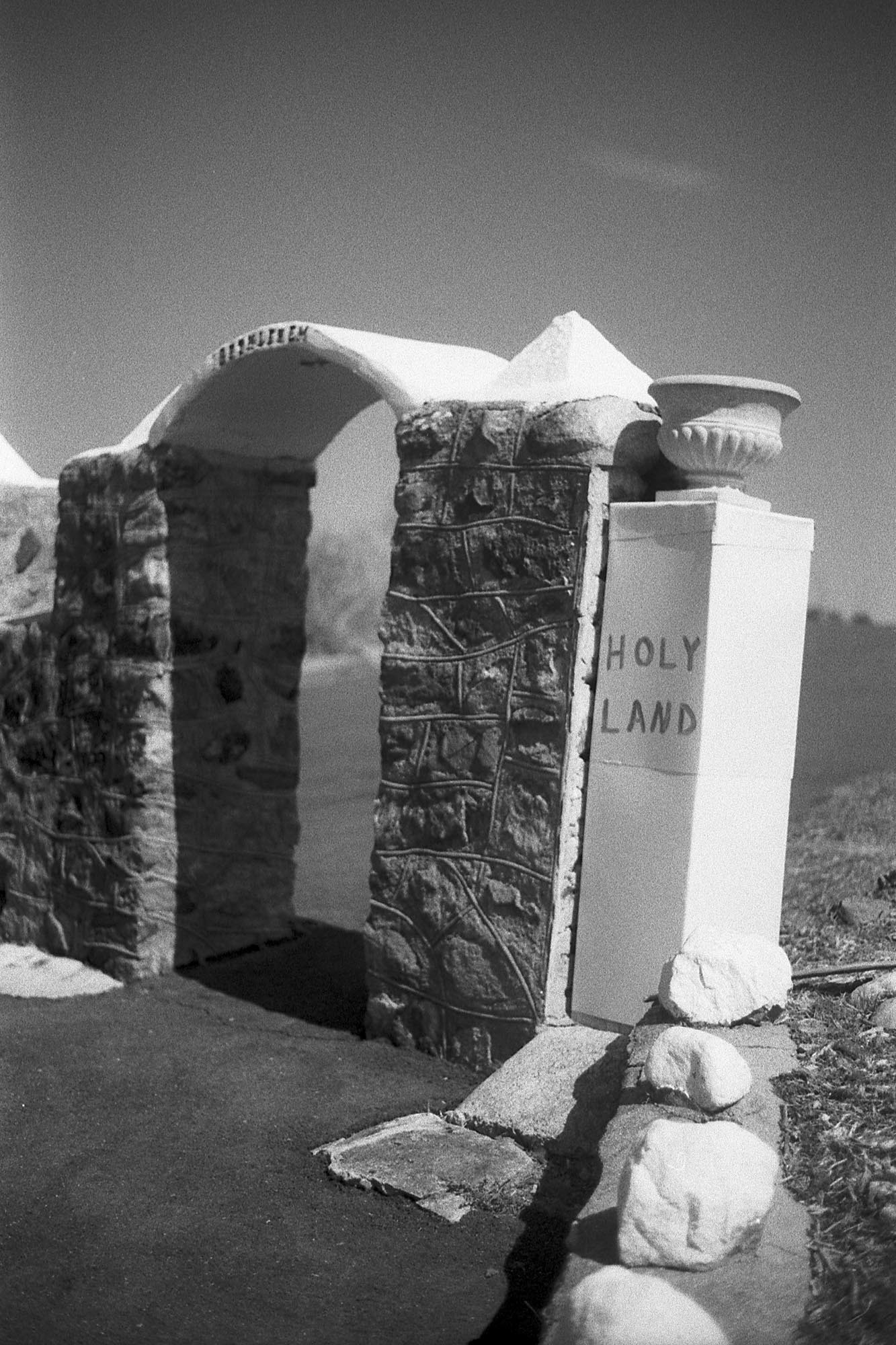 The gates of Holy Land USA