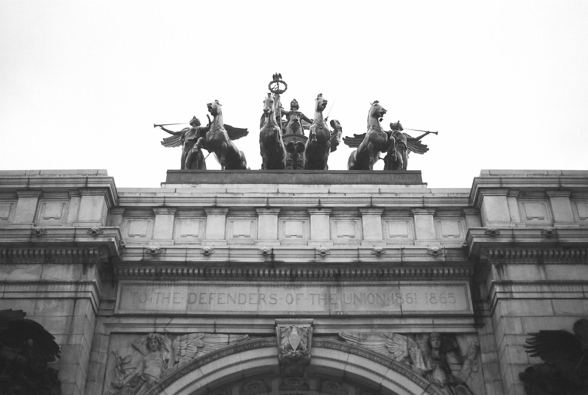 The arch at Grand Army Plaza