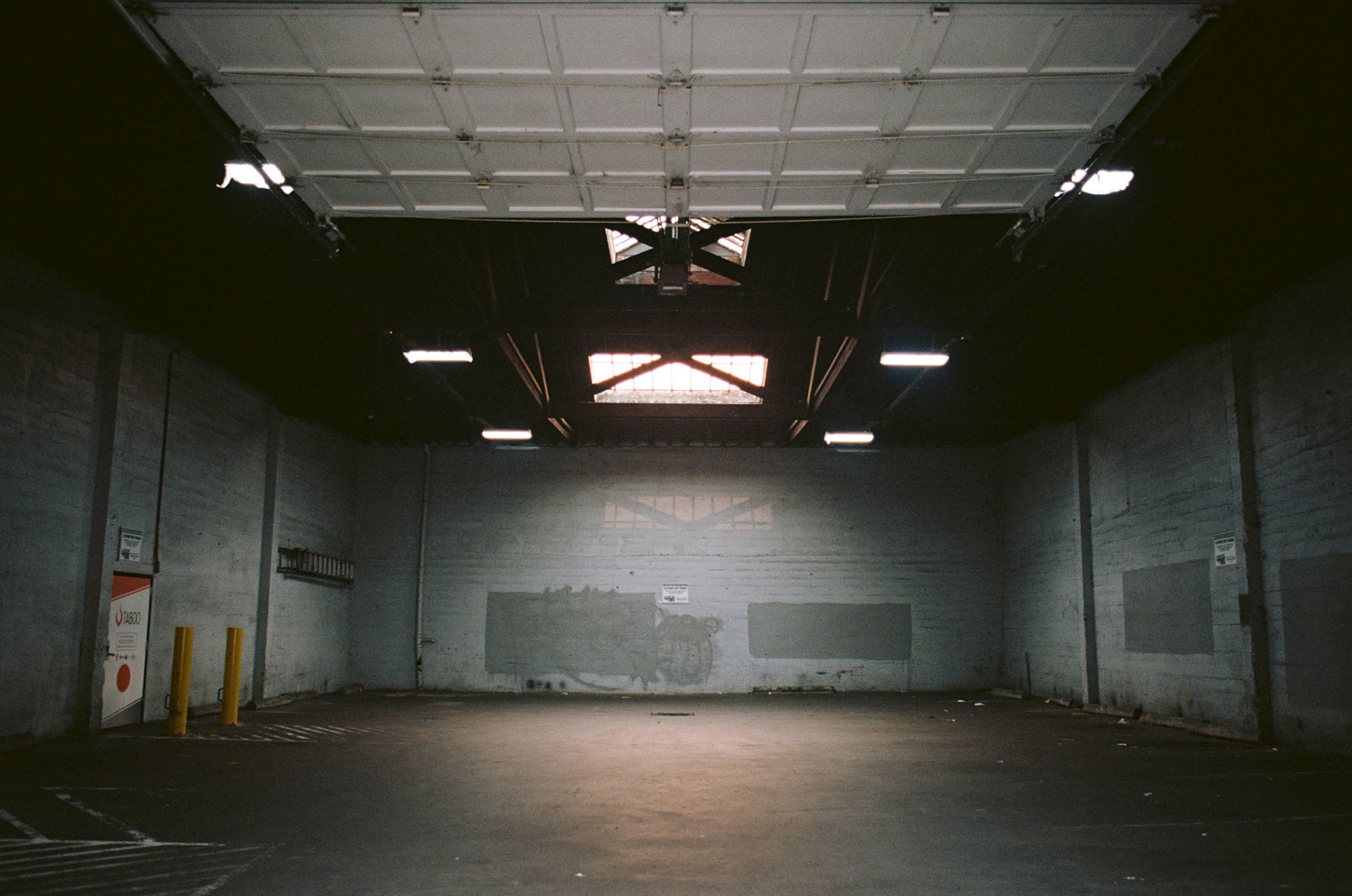 An empty garage