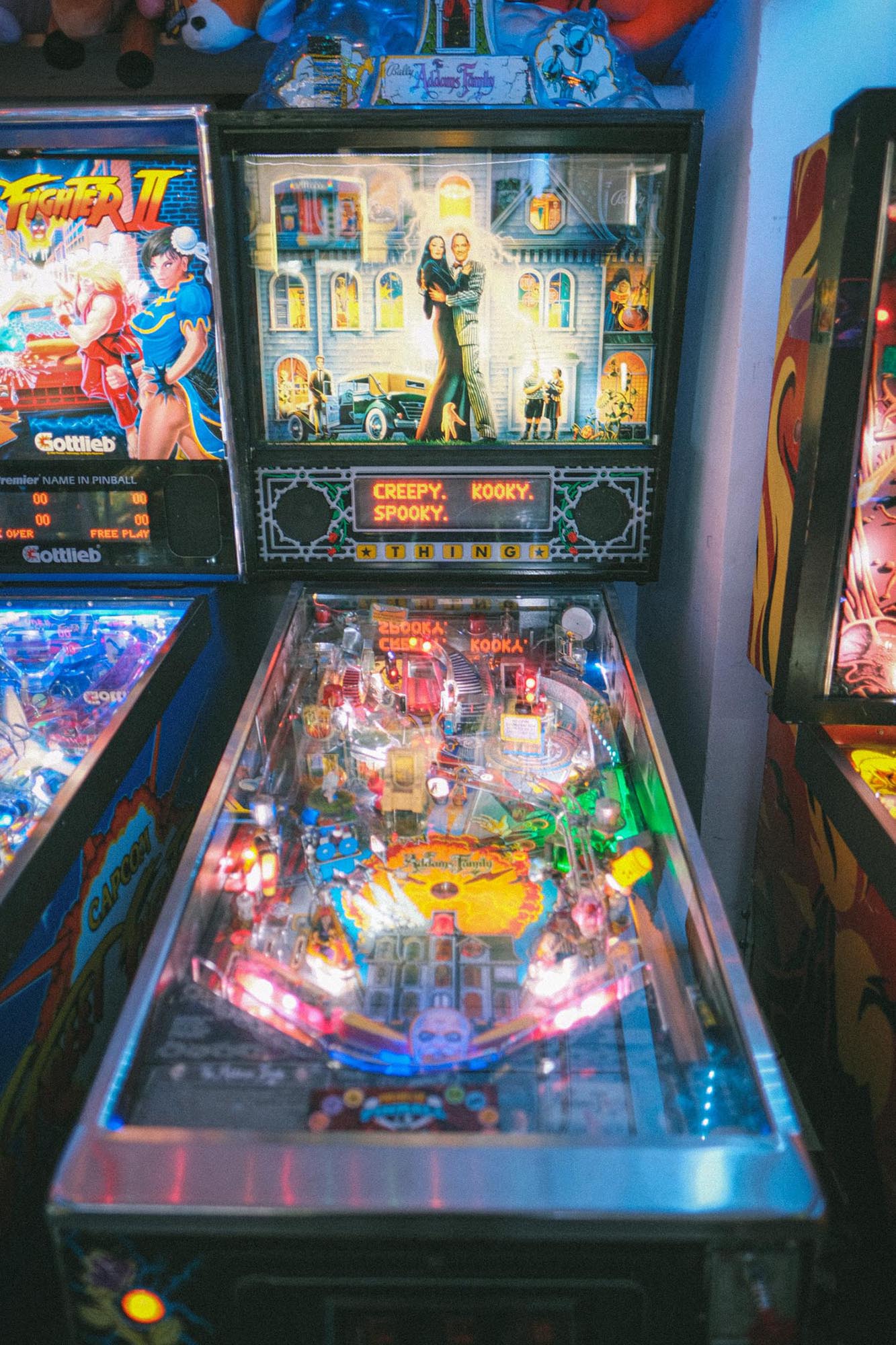 The Addams Family pinball machine