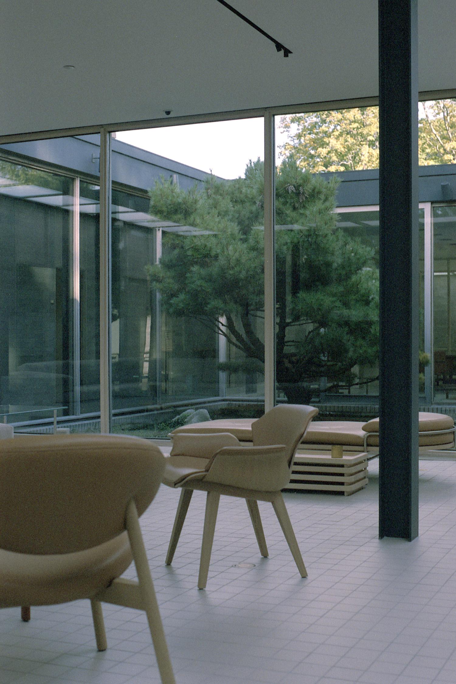 Interior details with lounge furniture